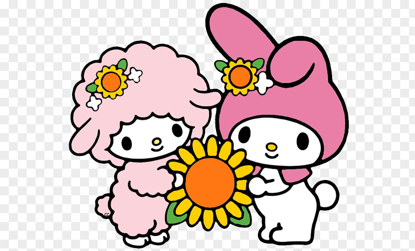 Hello My Melody Kitty Wish Birthday Clip Art PNG