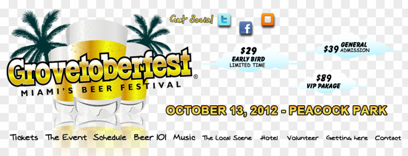October Beer Fest Festival 2013 Miami Short Film Coconut Grove PNG