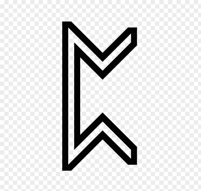 Peorð Runestone Symbol Brand PNG