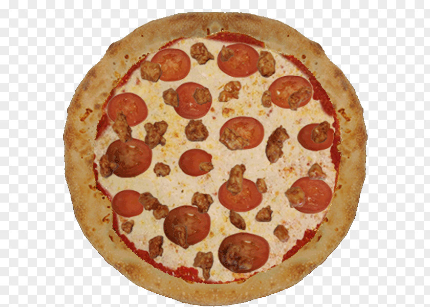 Pizza Sicilian Cuisine Cheese Pepperoni PNG