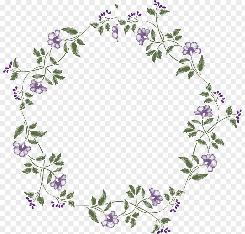 Flower Border Picture Frames PNG