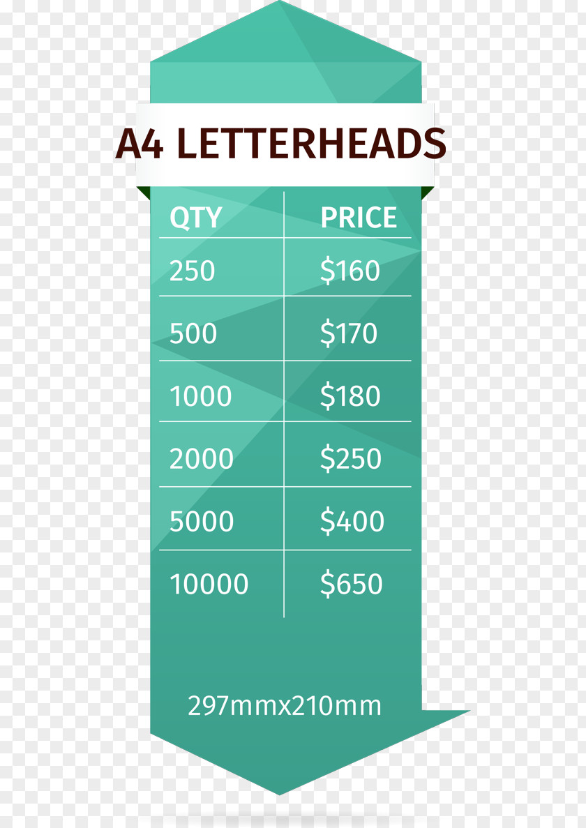 Letterhead Flyer Business Mint Graphics PNG