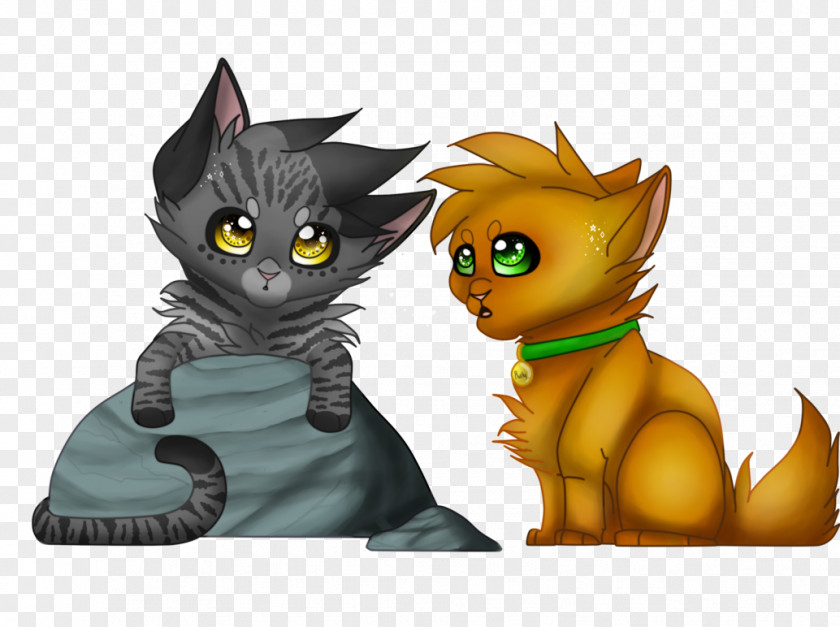 Old Friends Kitten Tabby Cat Whiskers Firestar PNG