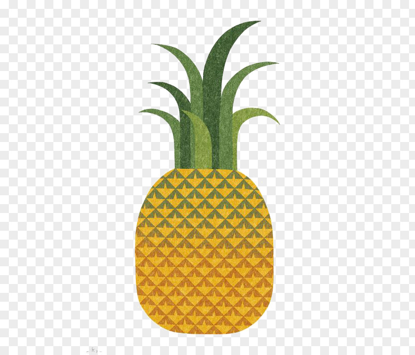 Creative Pineapple Berry Food Fruit Illustration PNG
