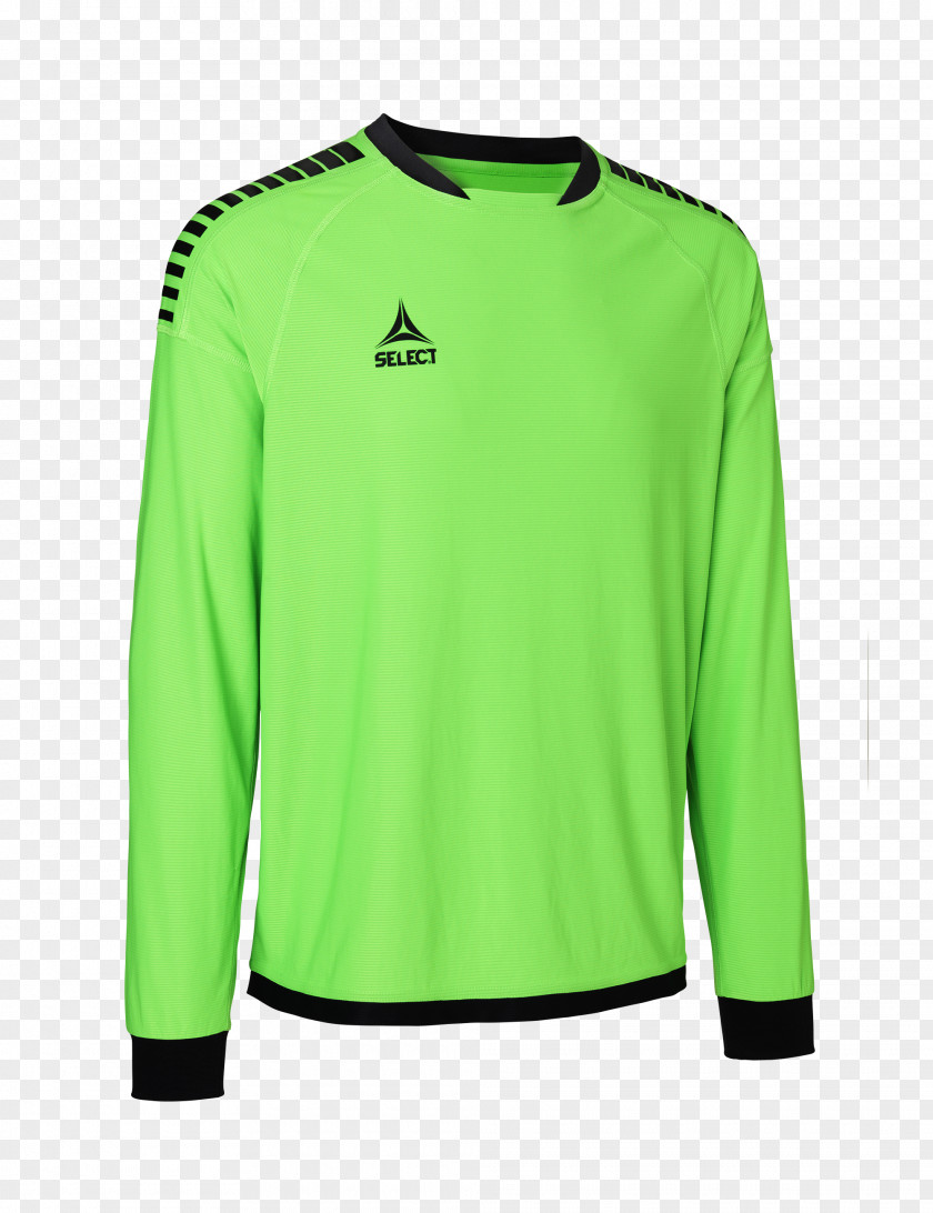 Green T-shirtFootball Football Select Goalkeeper Shirt Brazil PNG