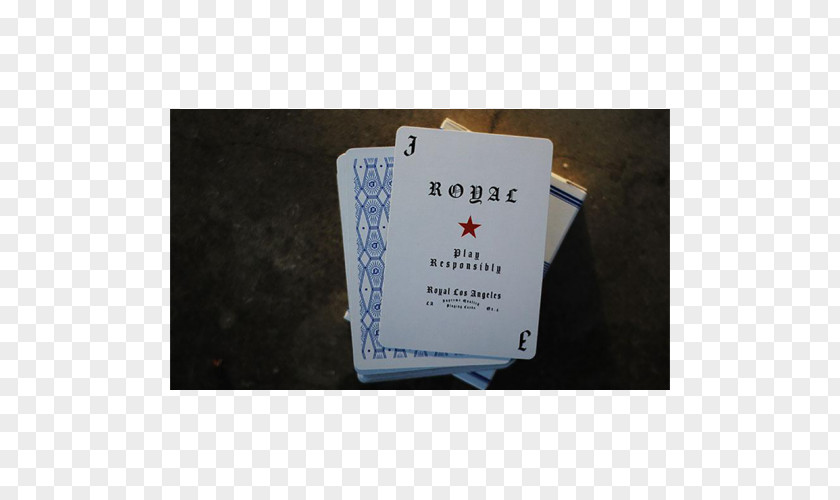 Royal Card Brand Font PNG