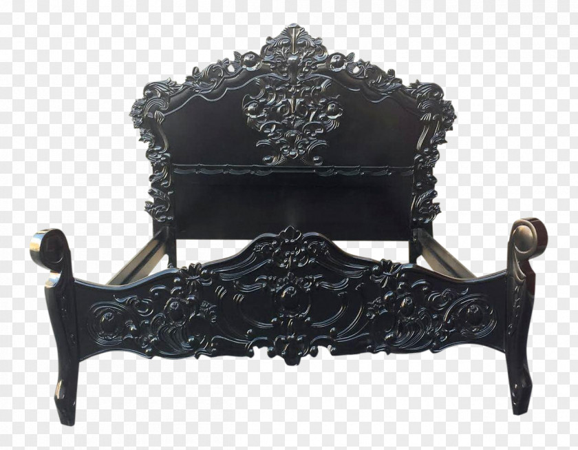 Table Bed Frame Couch Baroque PNG