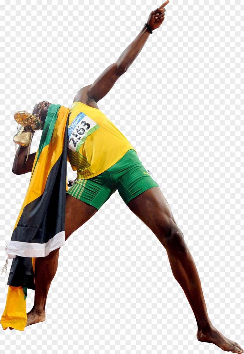 Usain Bolt Rendering Sport Clip Art PNG