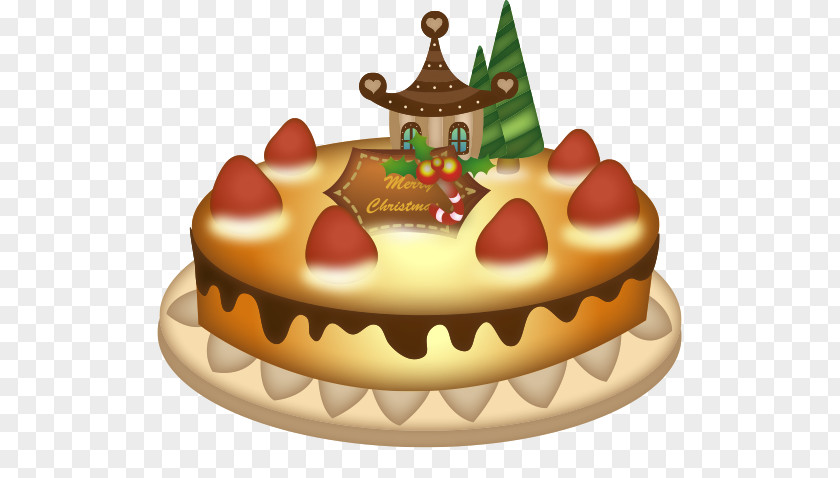 Vector Cartoon Cake Birthday Gift Drawing PNG