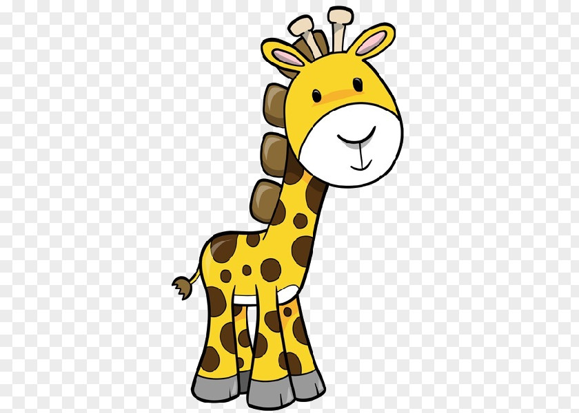 Giraffe Cartoon Baby Giraffes Clip Art PNG