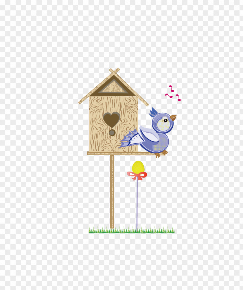 Bird House Clip Art PNG