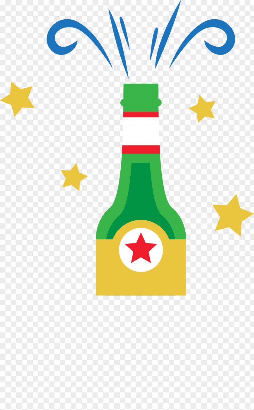 Creative Beer Openings Greeting Card Award Illustration PNG