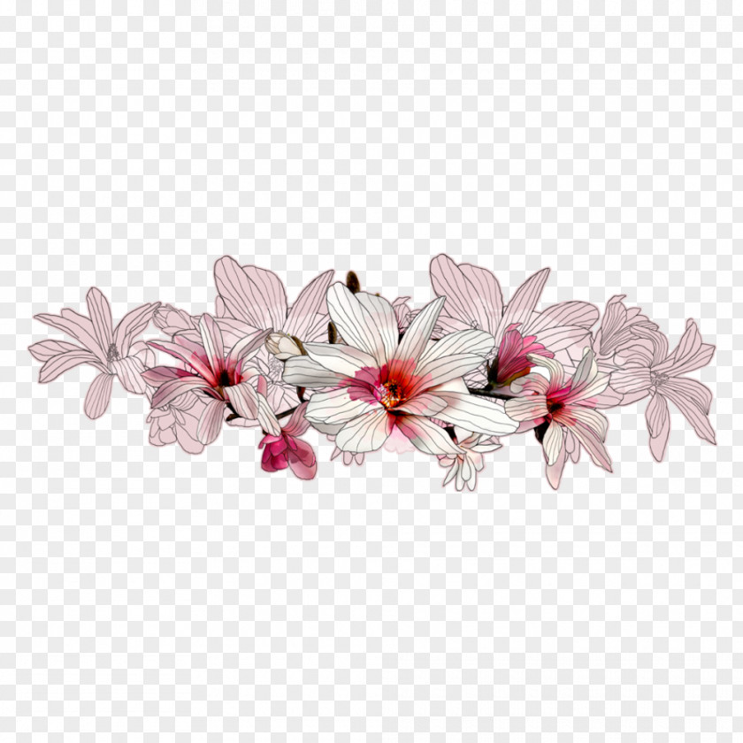 Flower Bouquet Sticker Floral Design Cut Flowers PNG