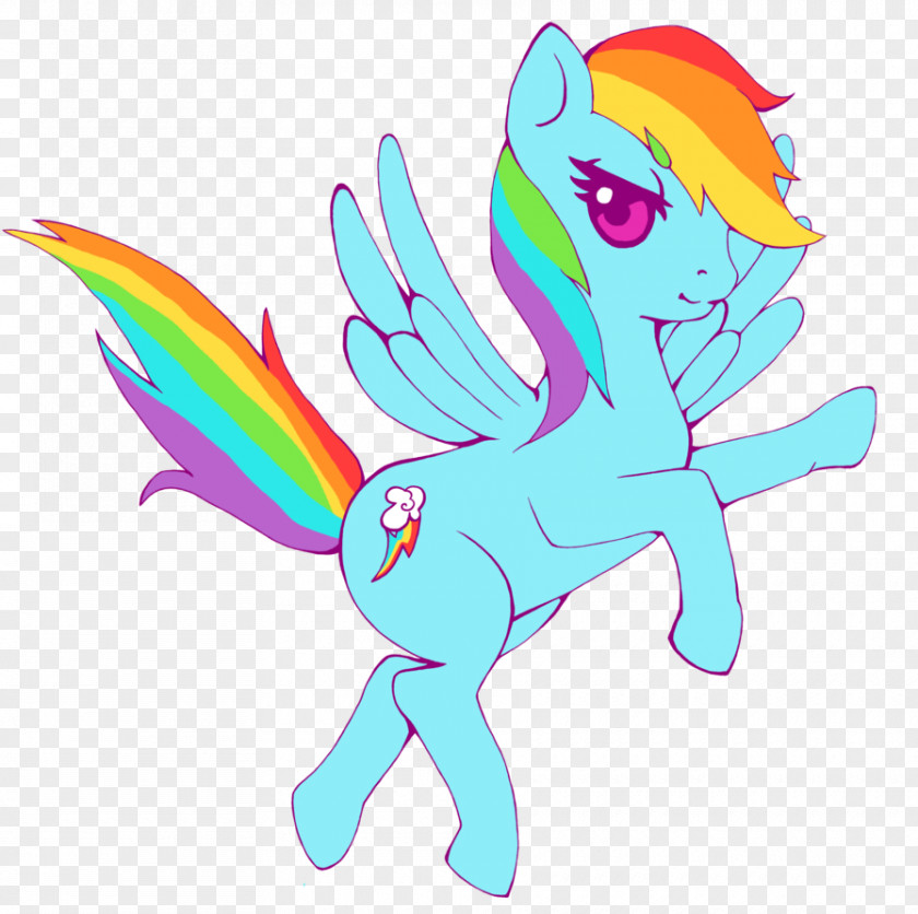 Horse Pony Rainbow Dash Clip Art PNG