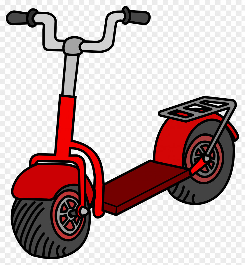Scooter Kick Motorcycle Clip Art PNG