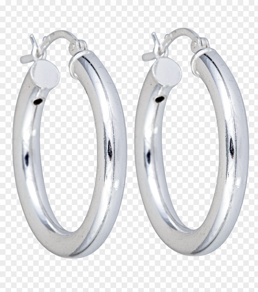 Silver Earring Sterling Kreole Jewellery PNG