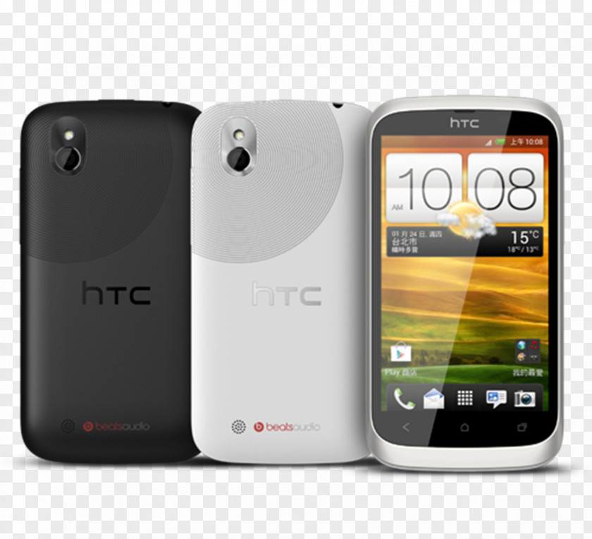 Android HTC Desire X One V PNG