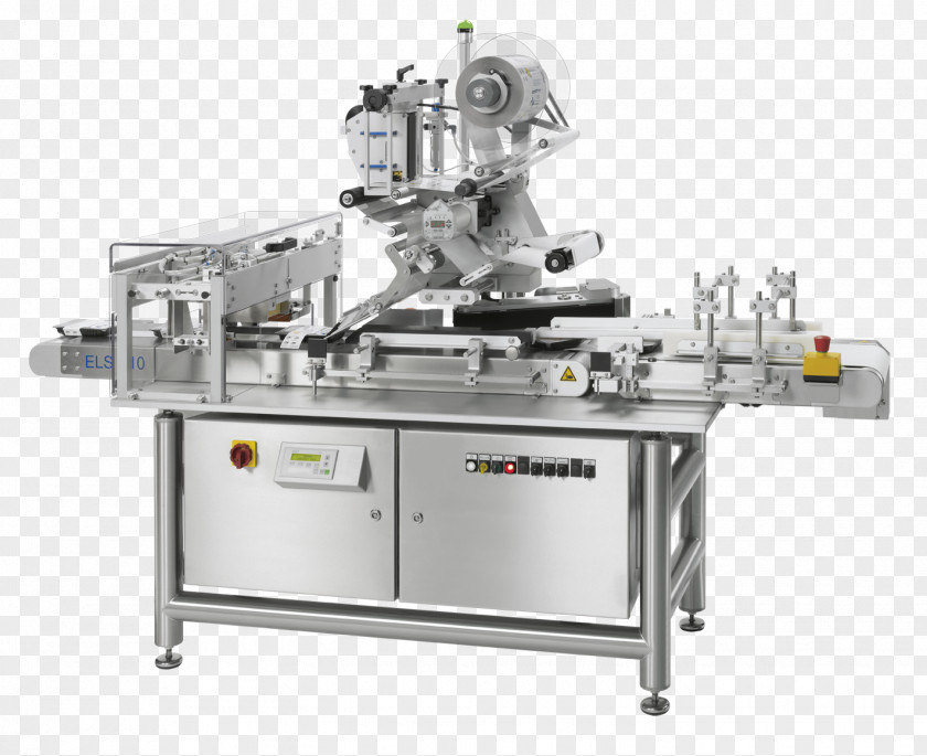 Bottle Machine Packaging And Labeling PNG