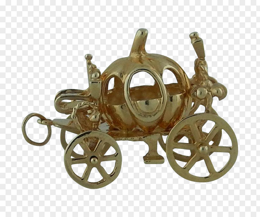 Cinderella Pumpkin Carriage Colored Gold Carat Jewellery PNG