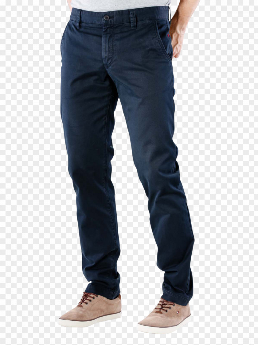 Jeans Sweatpants Blue Denim PNG