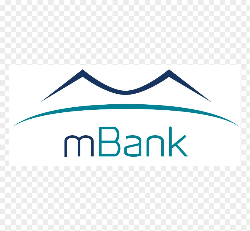 Logo Line Brand MBank Font PNG