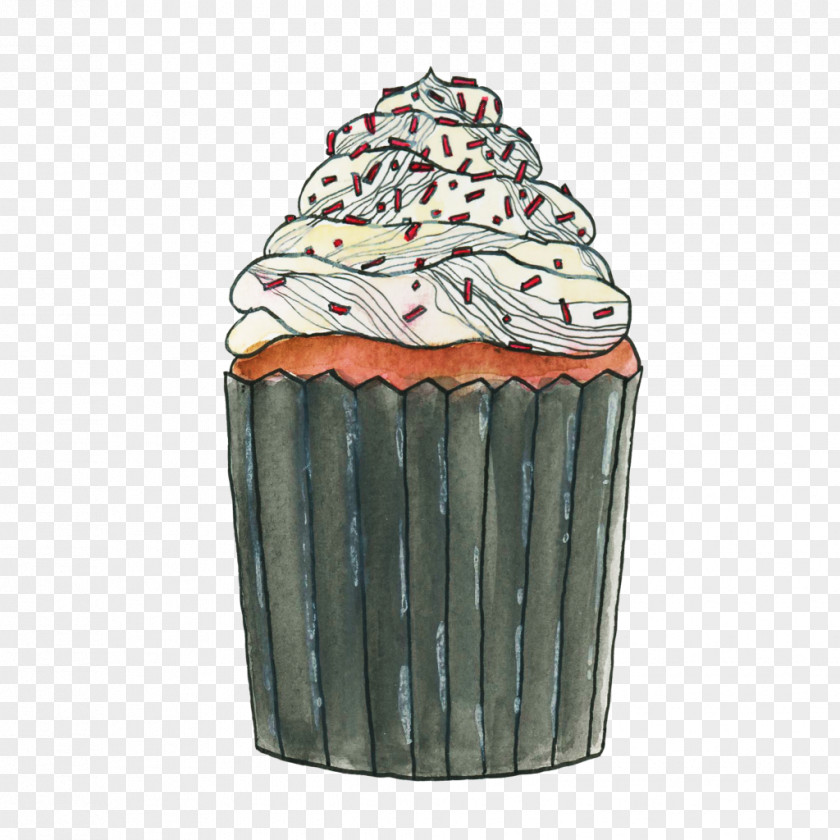 Red Velvet Cupcake Food Baking PNG