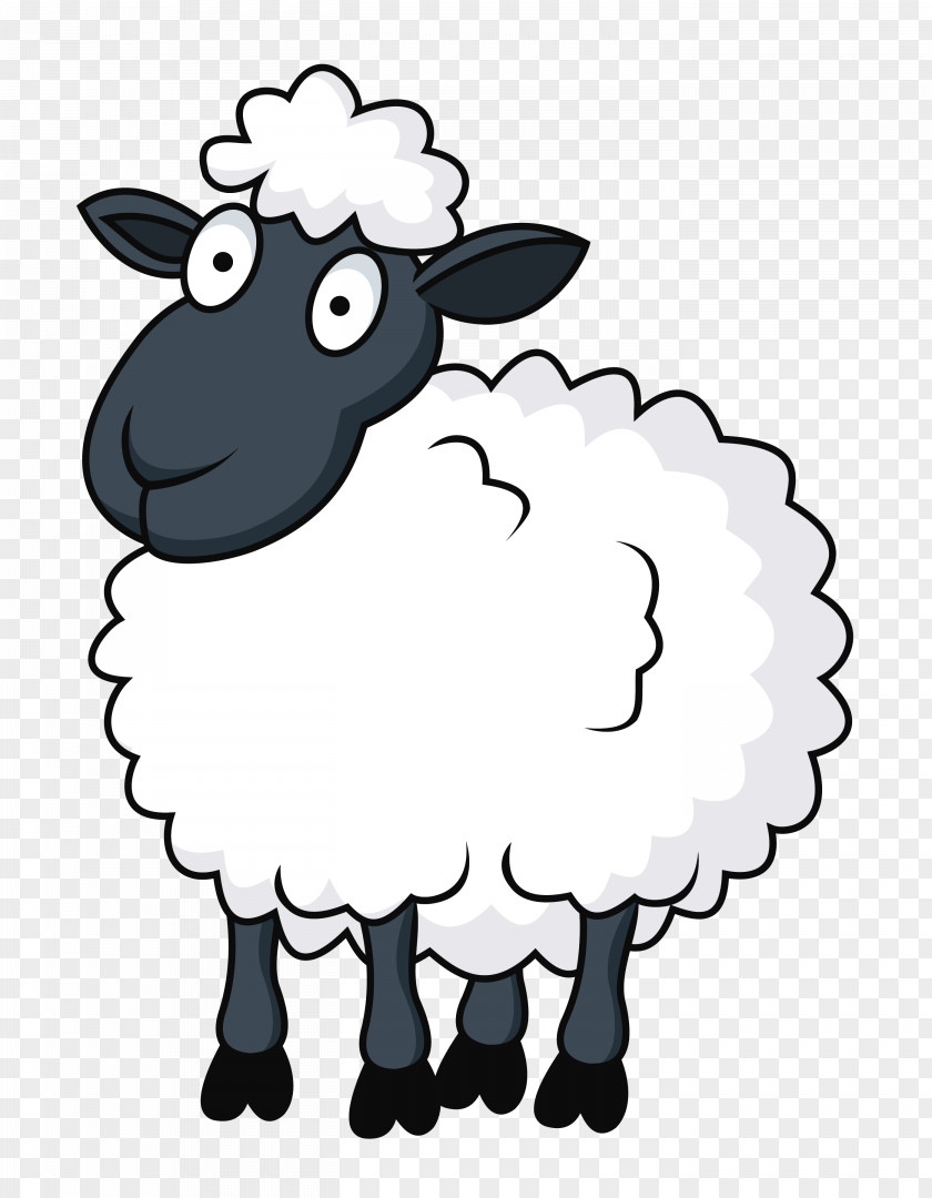 Sheep Cartoon Clip Art PNG