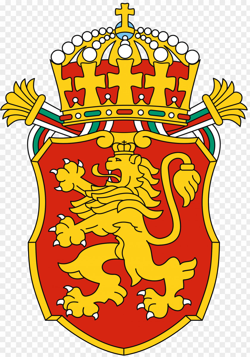 Bulgaria Kingdom Of Coat Arms Escutcheon PNG