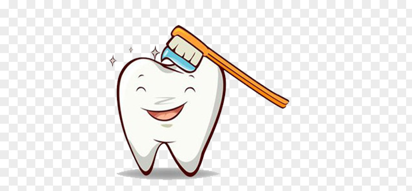 Cartoon Teeth Pattern Tooth Brushing Toothbrush Human Dentistry PNG