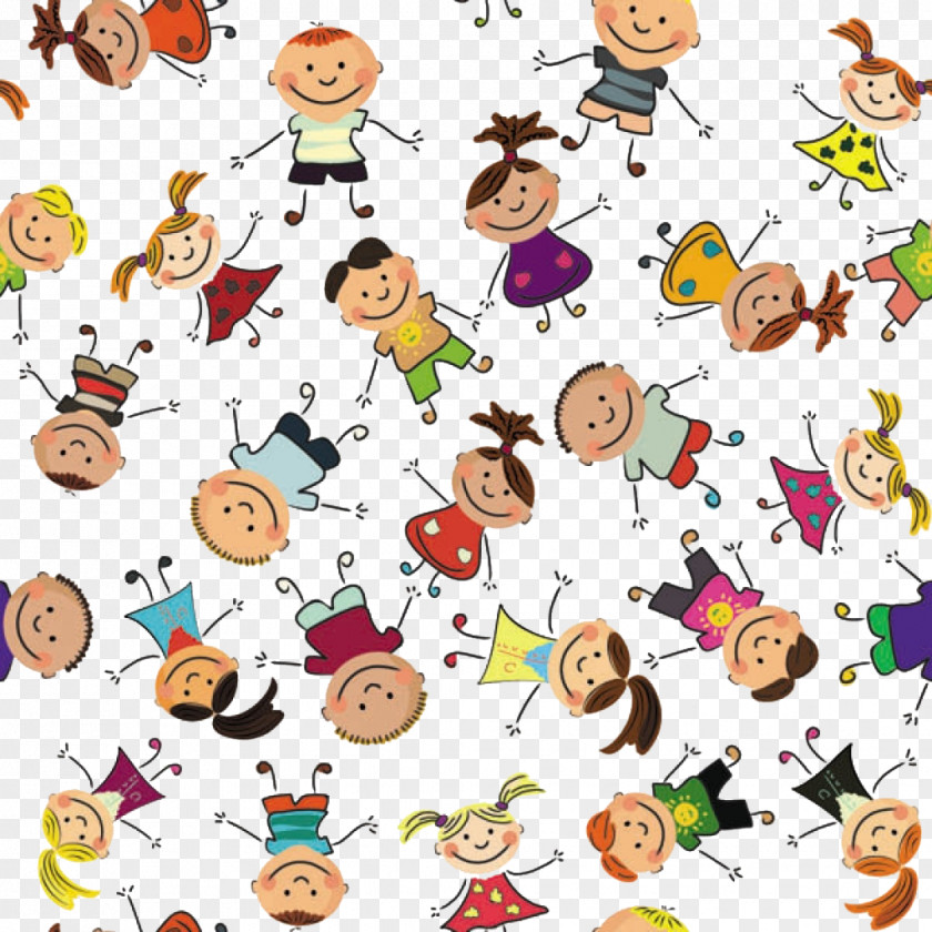 Cute Kids Free Download Child Cartoon Pattern PNG