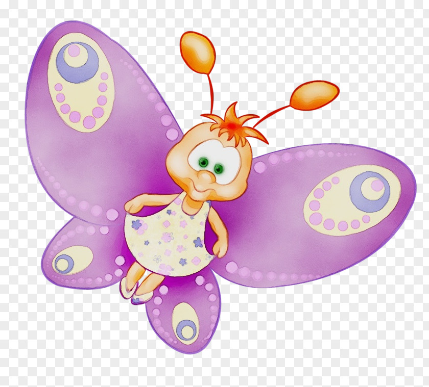 Fictional Character Wing Watercolor Butterfly Background PNG
