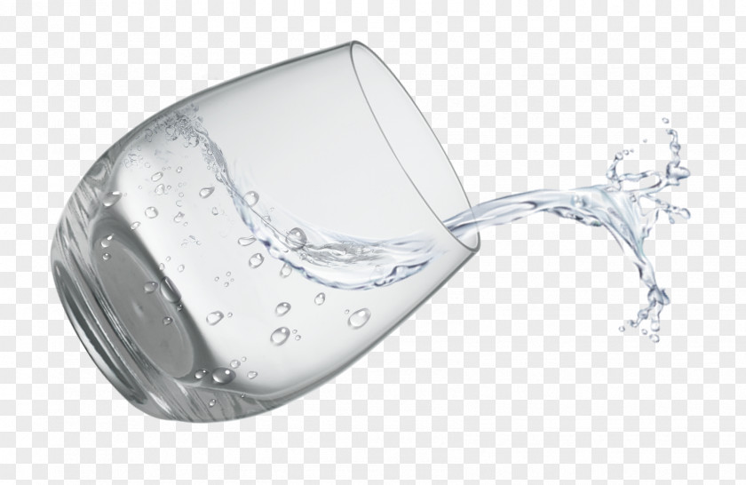 Glass Reverse Osmosis Drinking Water Cup PNG