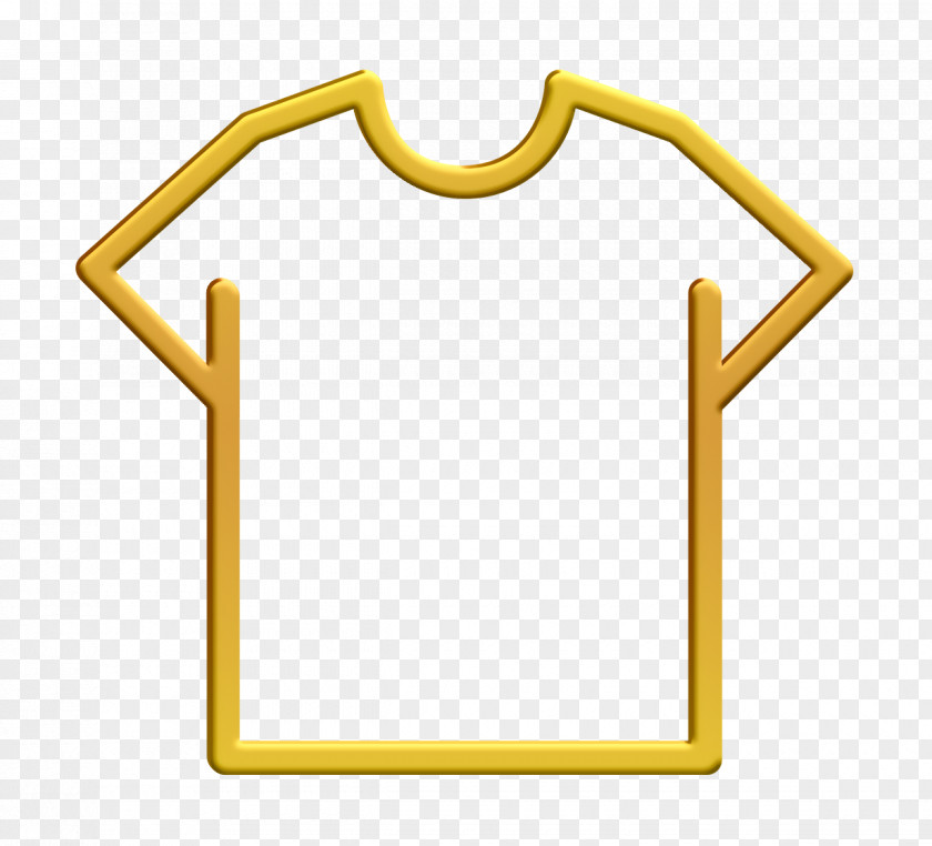 Yellow Clothes Icon Tshirt PNG
