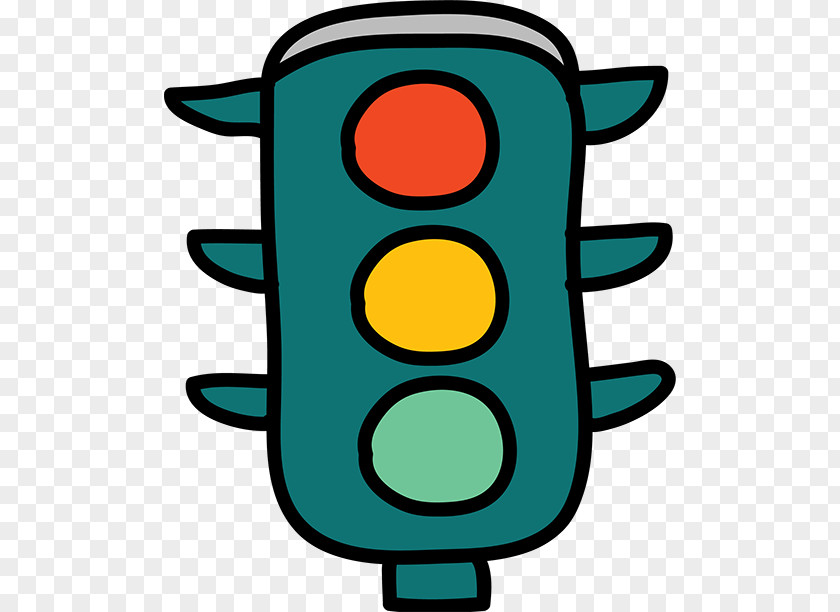 Cartoon Traffic Lights Light Clip Art PNG