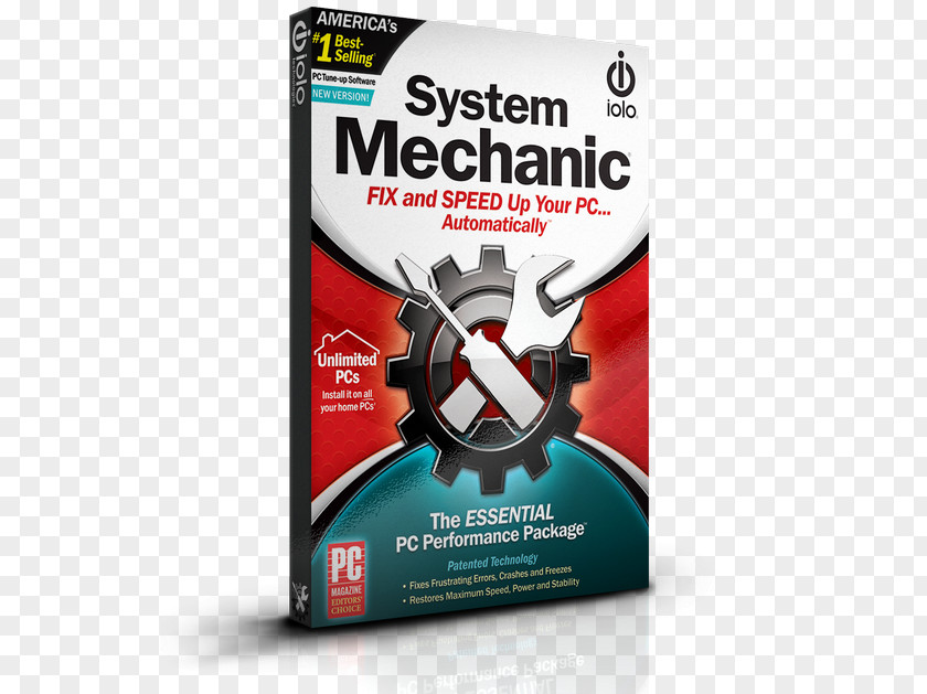 Design Iolo Technologies System Mechanic Brand Computer Software PNG