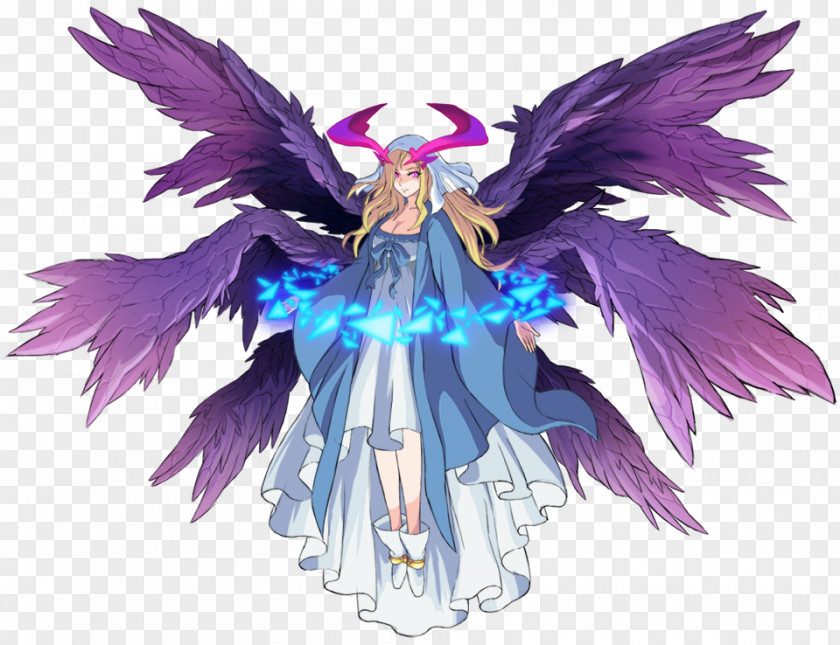 Dictionary Monster Strike Lucifer Fallen Angel Beelzebub White Ash PNG