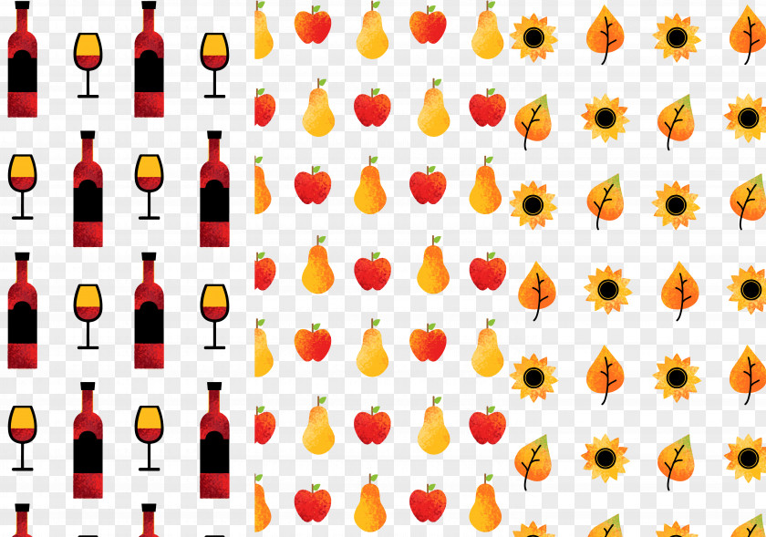 Fruit Wine Seamless Background Auglis PNG