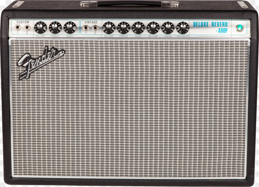 Guitar Amplifier Fender Deluxe Reverb '68 Custom Amp Musical Instruments Corporation PNG