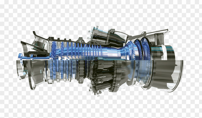 Hydro Power Plant Gas Turbine Aero-Derivativ Machine Jet Engine PNG