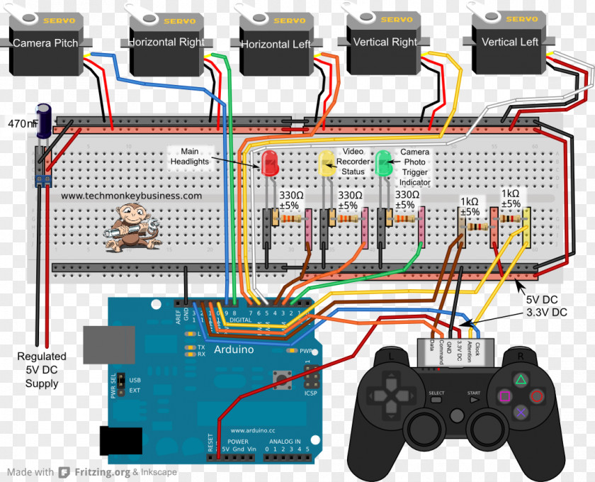 Playstation PlayStation 2 Arduino Electronics Game Controllers PNG