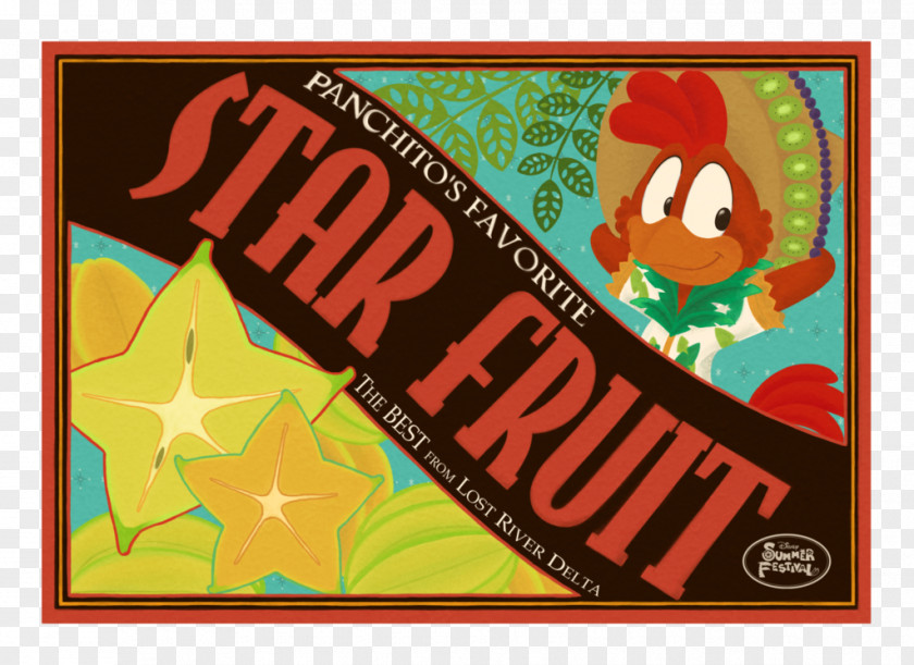 Carambola Poster Graphic Design Label PNG