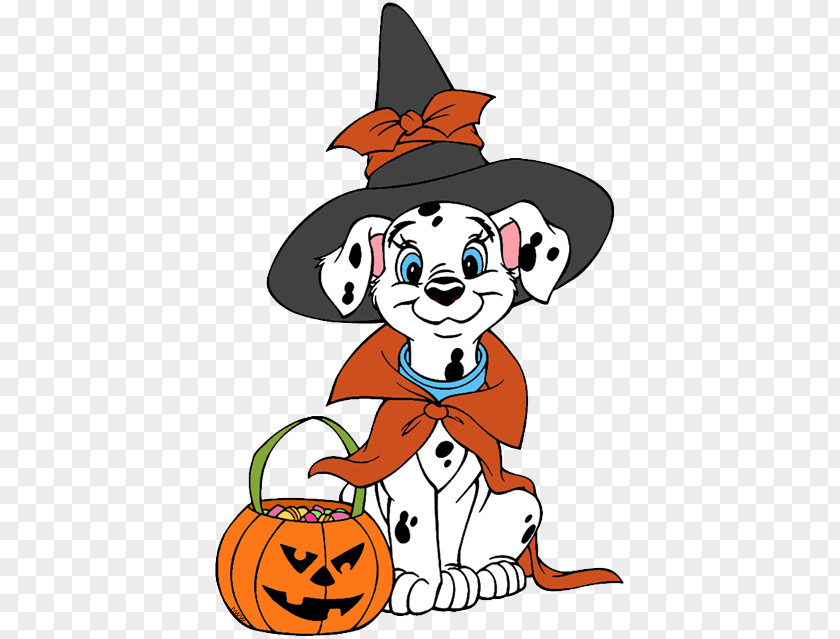 Dalmatian Dog Puppy Breed Halloween Clip Art PNG