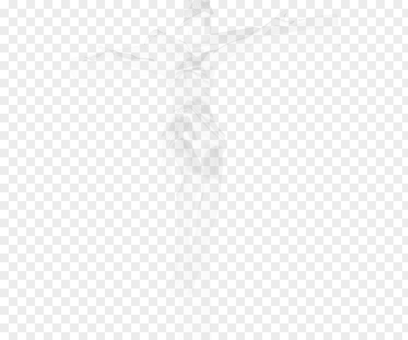 Dress Crucifix Shoulder Drawing White PNG