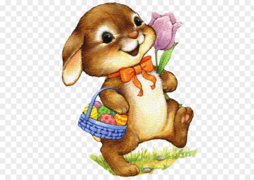 Easter Bunny Clip Art Holiday Illustration PNG