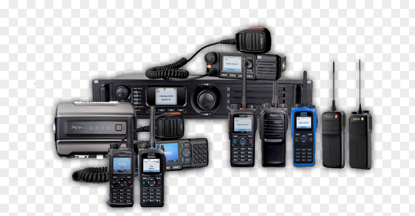 Radio Communication Telephony Digital Mobile Hytera Terrestrial Trunked Phones PNG