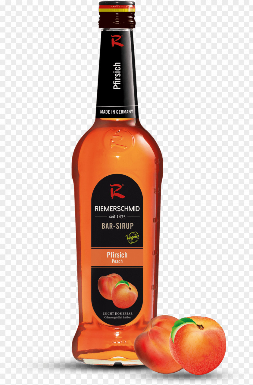 Sirup Liqueur Orange Drink Glass Bottle Passion Fruit Riemerschmid Erding GmbH PNG