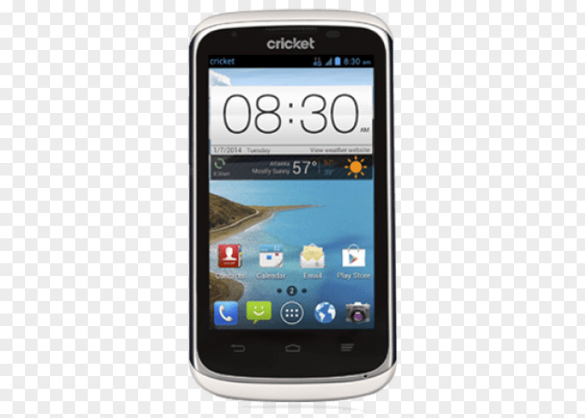 Android ZTE X760 Cricket Wireless Smartphone PNG