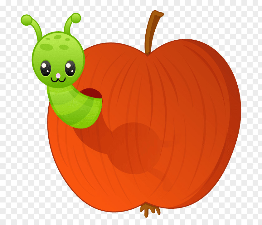 Apple Worm Jack-o'-lantern Winter Squash Pumpkin Cucurbita Maxima Calabaza PNG