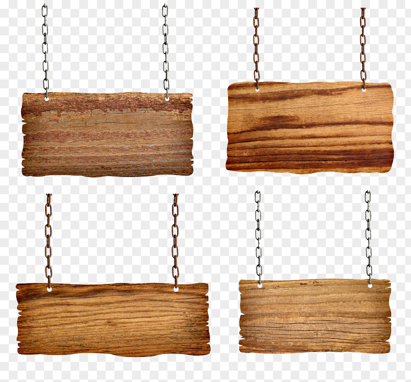 Chains Hanging Wooden Signs Picture Sign Shutterstock PNG