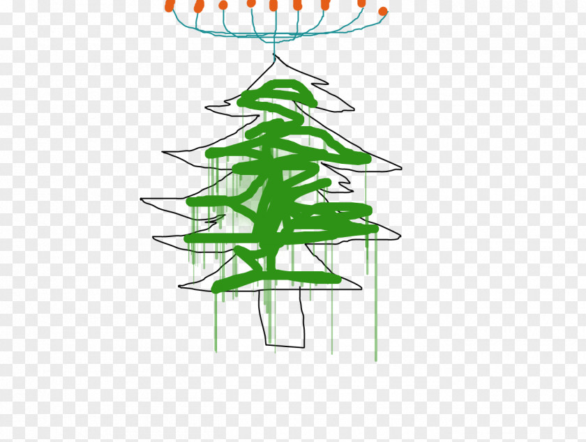 Christmas Tree Fir Ornament Green PNG